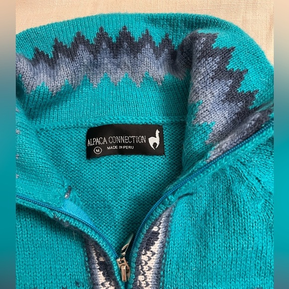 Alpaca connection vintage sweater - Picture 3 of 4